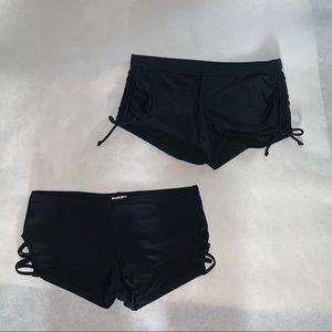 2 swimming shorts